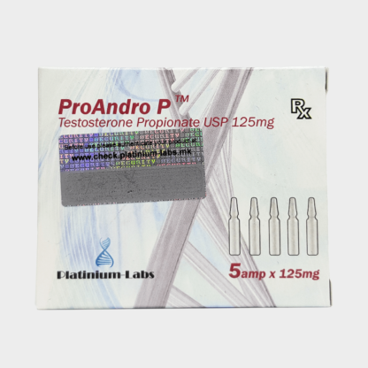 ProAndro P Platinium Labs (Testosterone Propionate) 125mg