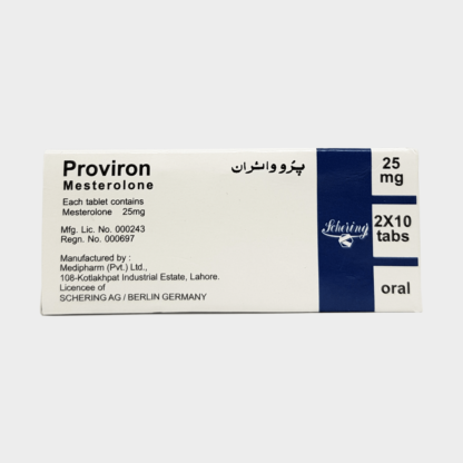 Apteczny Proviron (Mesterolone) 25mg -1blister